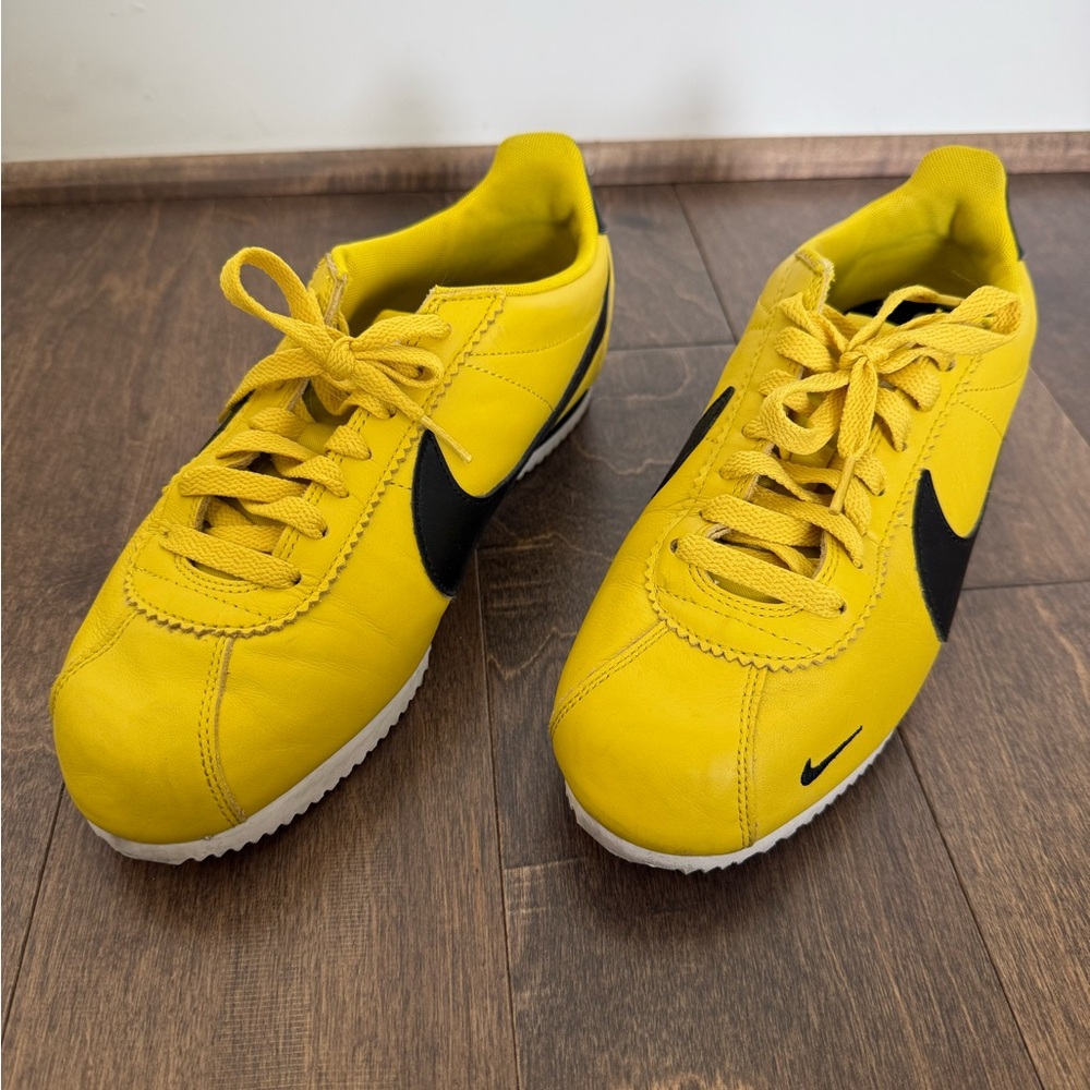 Nike Classic Cortez Double Swoosh/Bright Citron